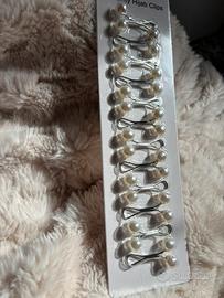 Fermavelo color perla