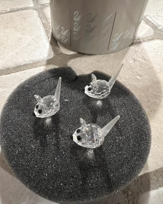 Tris topolini Swarovski