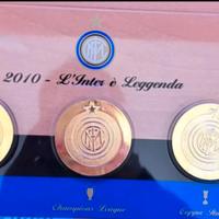 Set medaglie inter triplete