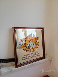 decorazione vintage per pub birrerie quadro specch