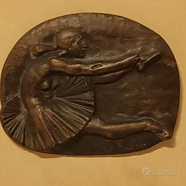 quadro e bassorilievo bronzeo di Francesco Messina
