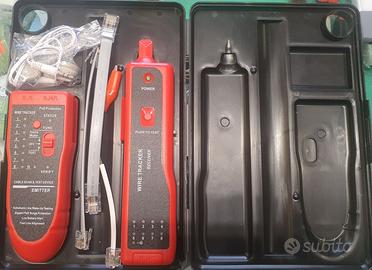 Tester Cavo rete RJ45 RJ11 con Cuffie Tracciatore