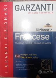 DIZIONARIO GARZANTI LINGUA FRANCESE