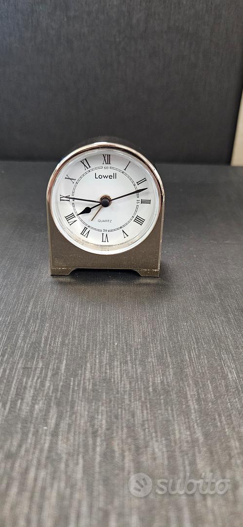 Orologio Da Tavola Con Cornice In Argento Meridien - Fabiani Gioiellerie