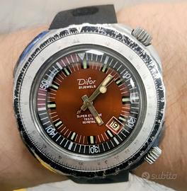 orologio diver difor vintage sub skindiver