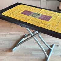 Tavolo come nuovo, con meccanismo per ribassarlo