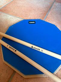 Pad Allenamento Batteria Donner