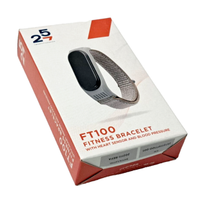 SMART WATCH *FT100_FITNESS BRACELET 4.0_2 COLORI