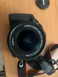 Canon Eos 750D + obiettivo 18-55 mm