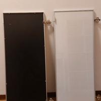 Ante Billy Ikea alluminio/vetro oscurato