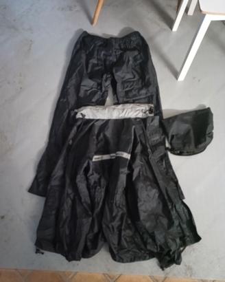 Giacca pantaloni anti pioggia uomo/ donna moto