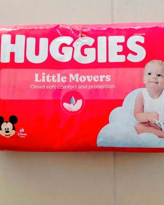 Pannolini HUGGIES Little Movers - Tg 4 - 1 conf.