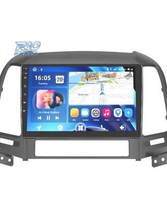 RADIO GPS 9'' ANDROID 13 HYUNDAI SANTA FE 06-12 2 