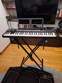 Pianola Yamaha 61 tasti + sacca + supporto