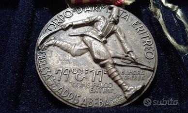 Medaglia Corpo Armata Eritreo AOI ASCARI 1936