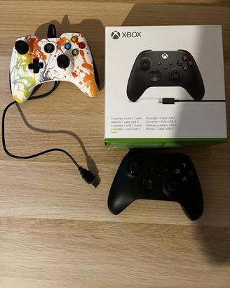 2 Joystick per PC (1 originale Xbox) 