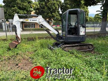 Mini escavatore bobcat e35 girosagoma 35 q.li