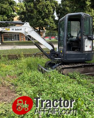 Mini escavatore bobcat e35 girosagoma 35 q.li
