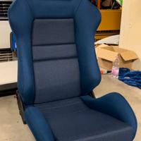 Coppia sedili reclinabili Recaro sr3 blu nuovi