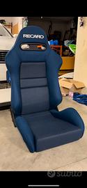 Coppia sedili reclinabili Recaro sr3 blu nuovi