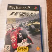 Ps2 Playstation formula one F1 2003