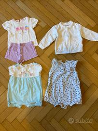 Set vestiti neonata