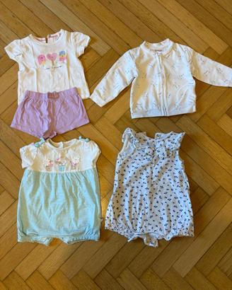 Set vestiti neonata