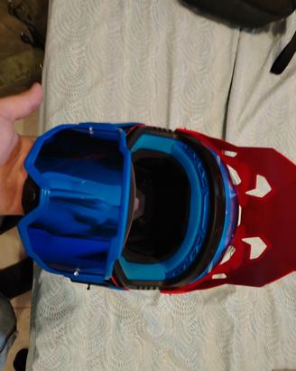 casco motocross  taglia XL 
