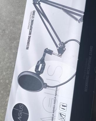 Kit sostegno microfono + antipop aggiuntivo