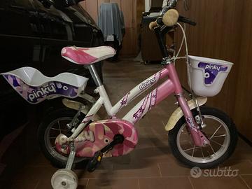 Bici Pinky da bimba 12 pollici