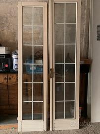 Finestre in legno con vetri termici