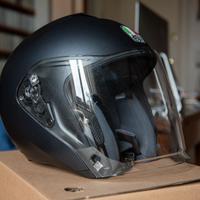 Casco jet moto AGV Taglia M