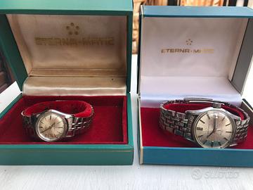 Coppia lui/lei di orologi di Eterna Matic Kontiki