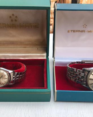 Coppia lui/lei di orologi di Eterna Matic Kontiki