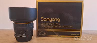 Pentax Samyang 14 mm f2.8