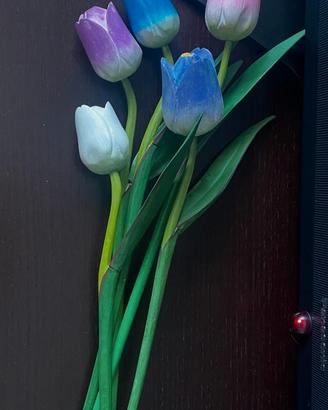 fiori in legno