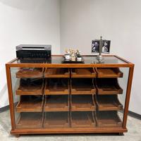 Espositore Stile Inglese in Teak