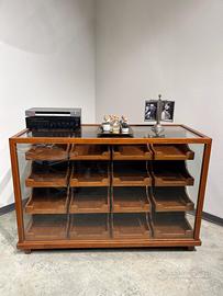 Espositore Stile Inglese in Teak