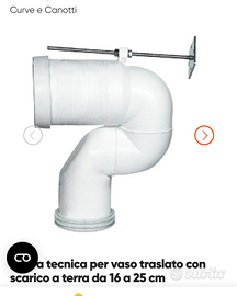 Curva tecnica vaso translato