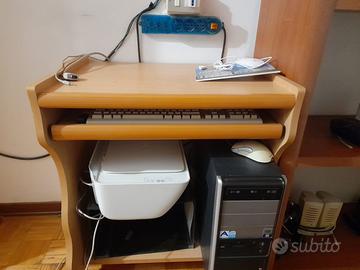 Scrivania porta pc