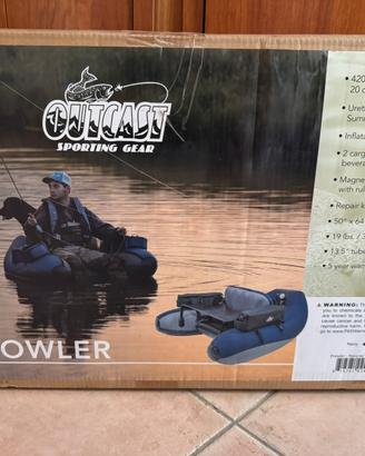 Belly Boat Outcast Prowler NUOVO float tube