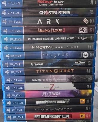 Giochi ps4 (leggere descrizione)