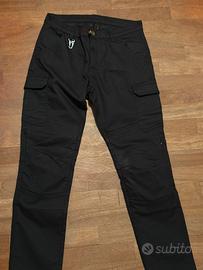 Pantaloni cargo moto