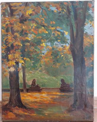 Peter Emil RECHER, pittore tedesco, coppia quadri 