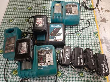 Caricabatterie + batterie Makita 18v