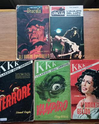 Romanzi Horror anni '50 - '60 - '70