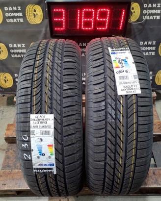 2 GOMME 235 60 18 GOODYEAR 4 STAGIONI - NUOVE