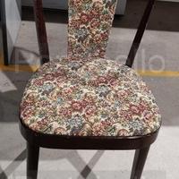 Codice: 256794 SET 4 SEDIE IN LEGNO MOGANO CON SE