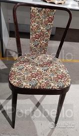 Codice: 256794 SET 4 SEDIE IN LEGNO MOGANO CON SE