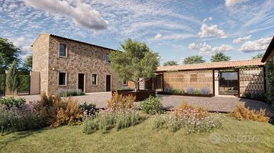 Rustico con progetto approvato in una zona molto a